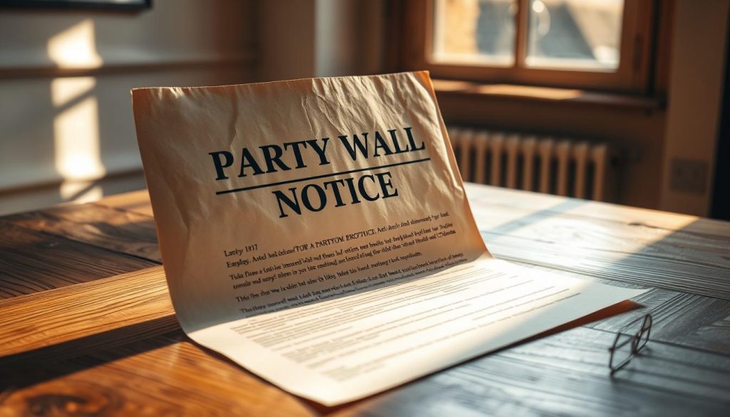Party Wall Notice